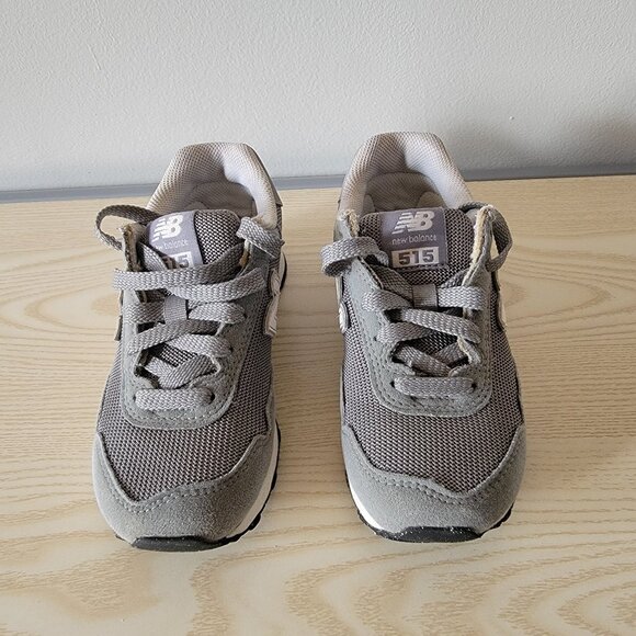 New Balance 515 PC515GRY Grey White Little Kid's Shoes Size 12.5W - Picture 3 of 6
